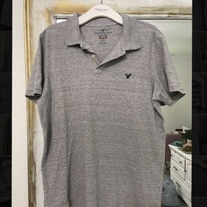 American Eagle men’s grey polo